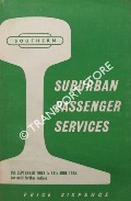 Suburban Passenger Services [Timetable], 9th September 1963 to 14th June 1964 by British Railways Southern Region